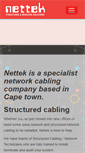 Mobile Screenshot of nettek.co.za